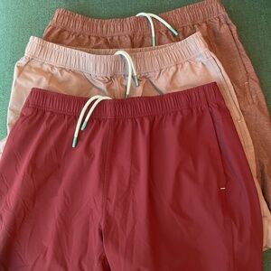 Three pair of Myles Apparel athletic shorts